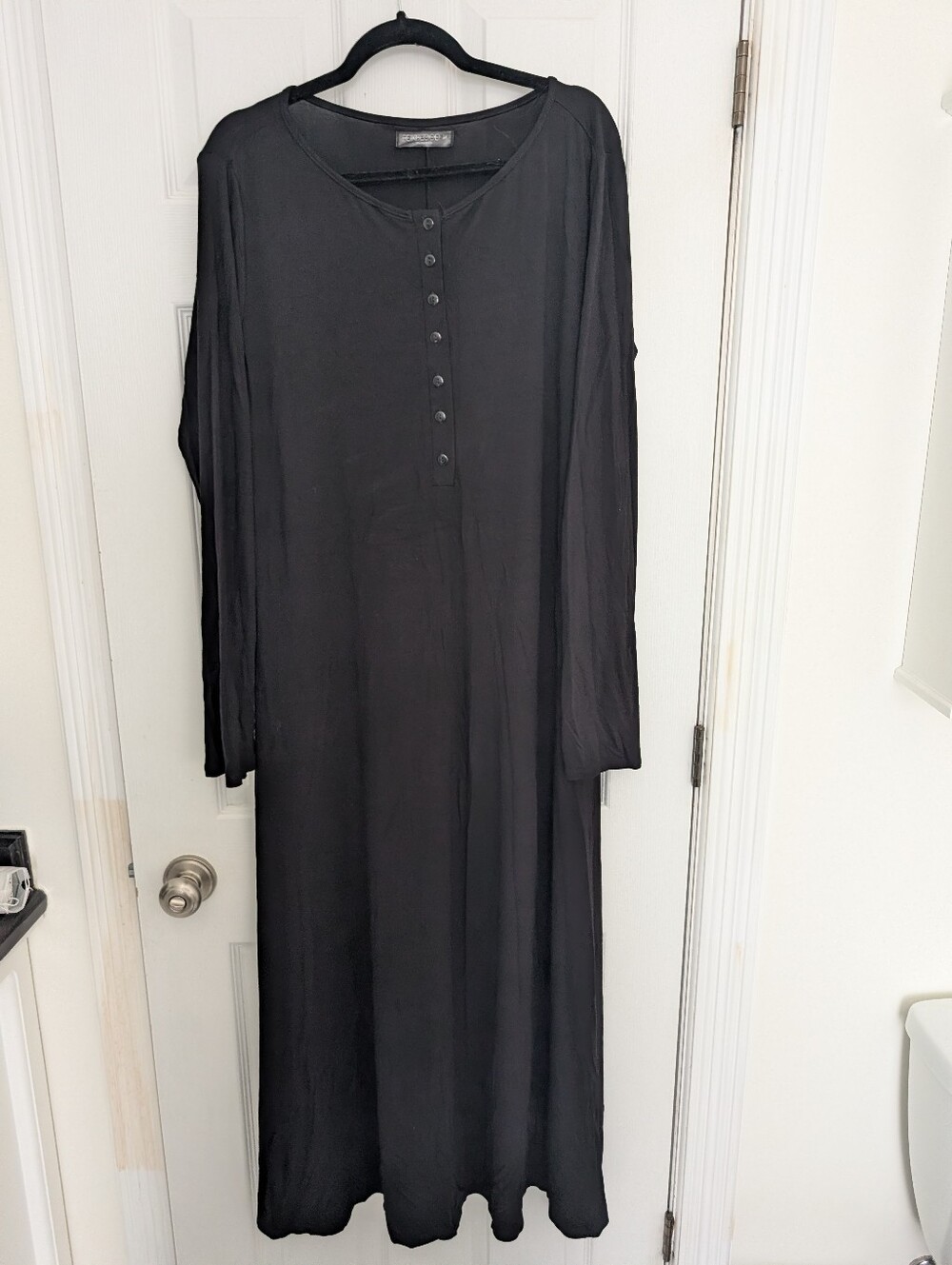 Foxblood Henley Midi Dress